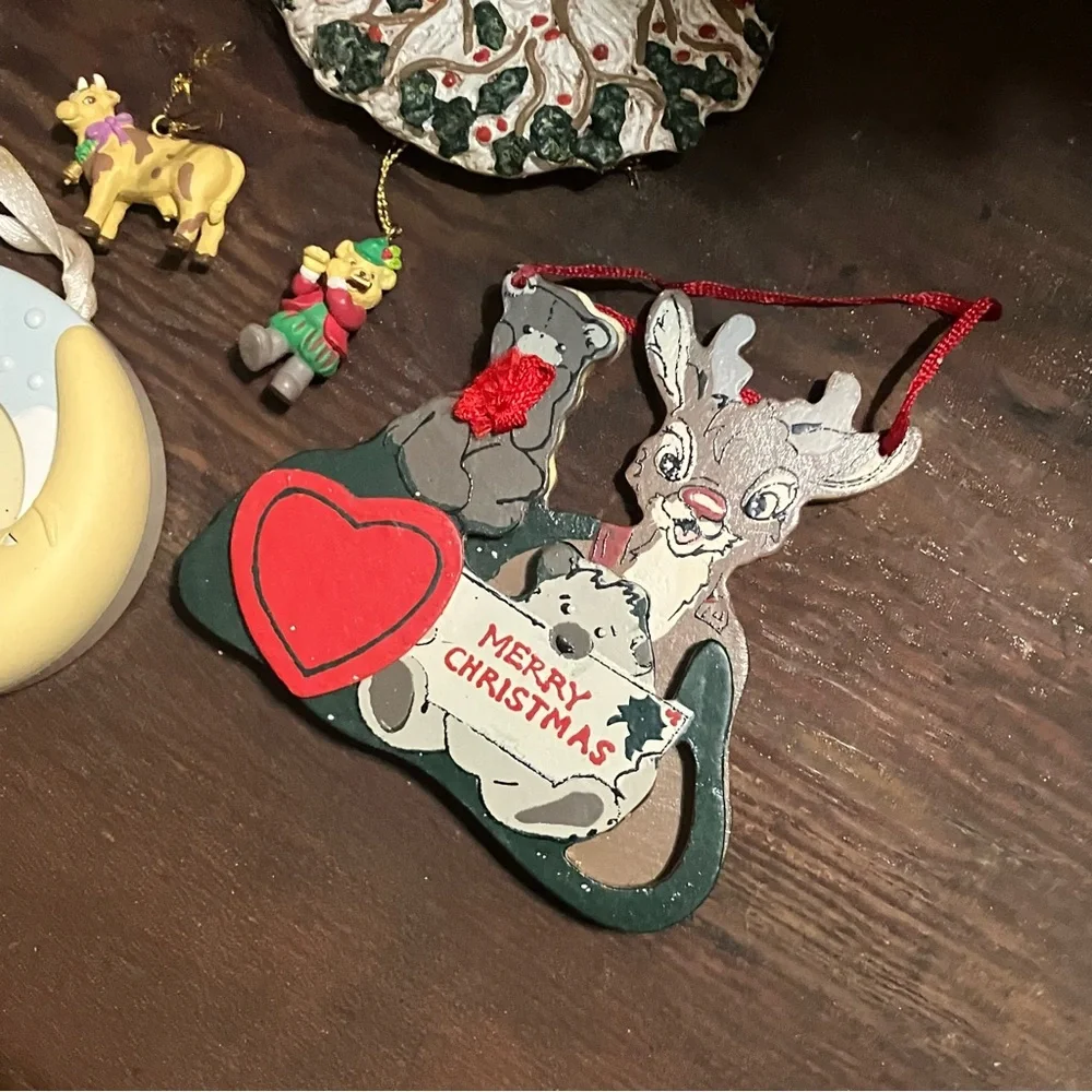 Assorted Lot of Vintage & Modern Christmas Ornaments